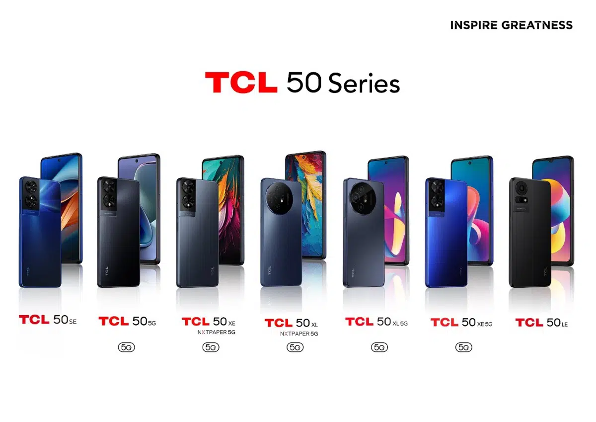 Анонс серии TCL 50: бюджетные смартфоны на любой вкус и цвет