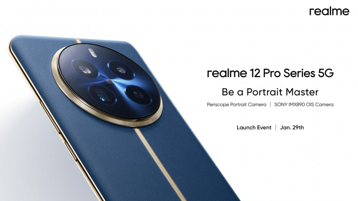 Дата анонса Realme 12 Pro+ объявлена официально
