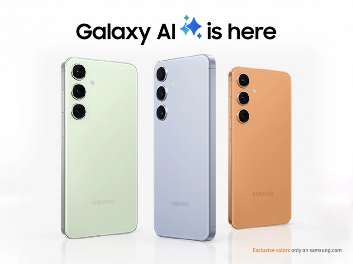 Все специальные расцветки Samsung Galaxy S24 теперь официально
