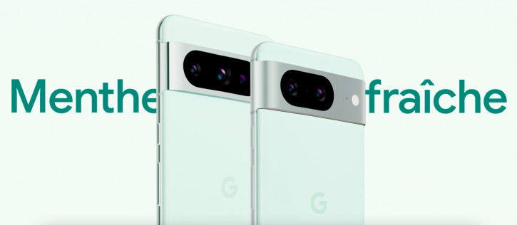Google представила мятные Pixel 8 и Pixel 8 Pro