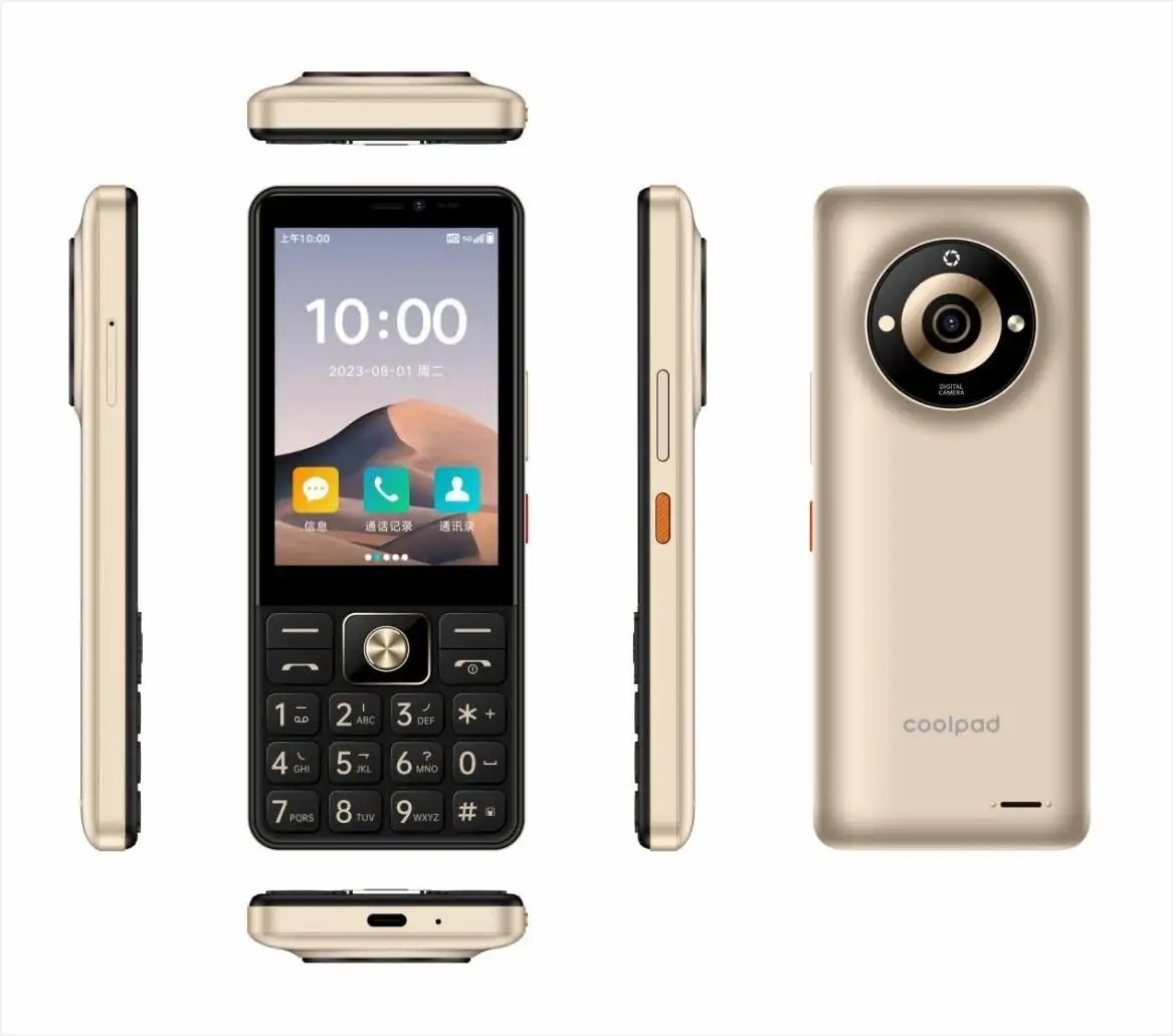 Анонс Coolpad Golden Century Y60: кнопочный телефон с 5G (шта?)
