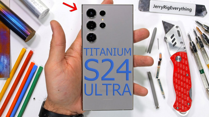 Samsung Galaxy S24 Ultra и его стилус S Pen прошли тесты на прочность 