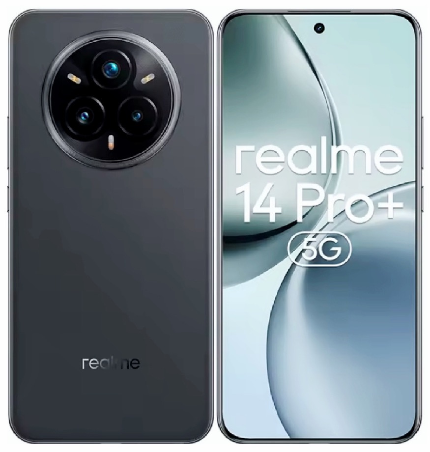 Пресс-фото в двух цветах и ключевые характеристики Realme 14 Pro+