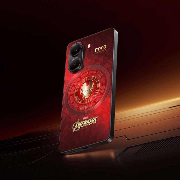 POCO X7 Pro Iron Man Edition:      Marvel