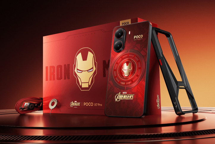 POCO X7 Pro Iron Man Edition:      Marvel
