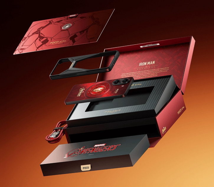 POCO X7 Pro Iron Man Edition:      Marvel