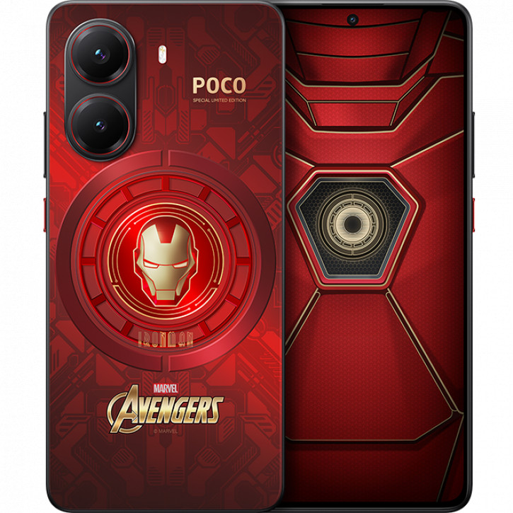 POCO X7 Pro Iron Man Edition:      Marvel