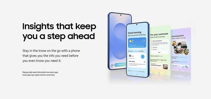 Новые промо-материалы серии Samsung Galaxy S25