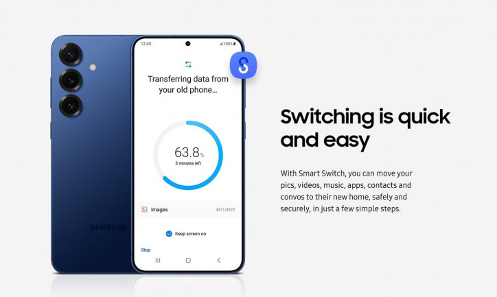 Новые промо-материалы серии Samsung Galaxy S25
