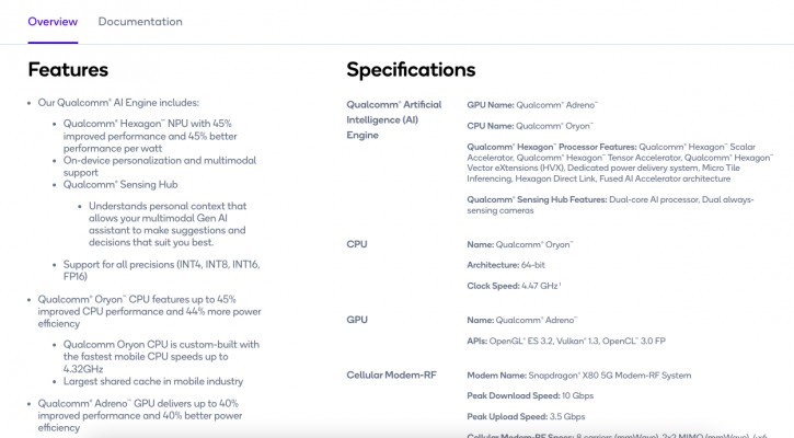 Galaxy S25: Qualcomm   Snapdragon 8 Elite