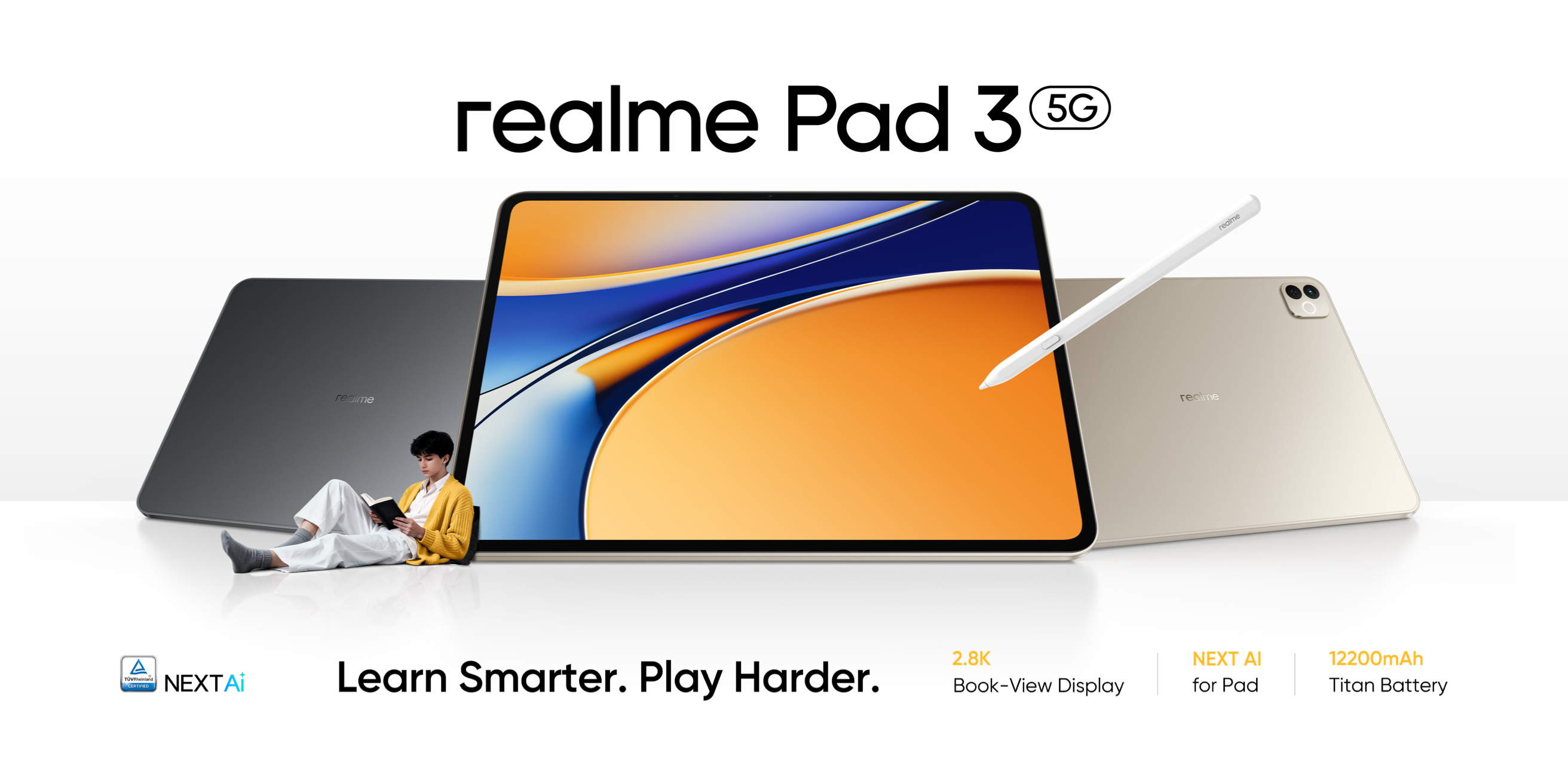 Анонс Realme Pad 3 – универсальный планшет с поддержкой SIM и GPS