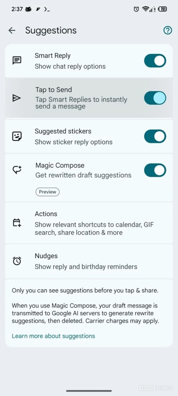 Google упростит работу со ссылками в ''сообщениях''