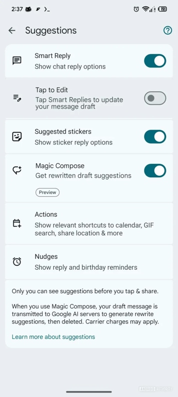 Google упростит работу со ссылками в ''сообщениях''