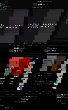 «Готовимся вершить историю»: Nothing намекает на смену стиля?