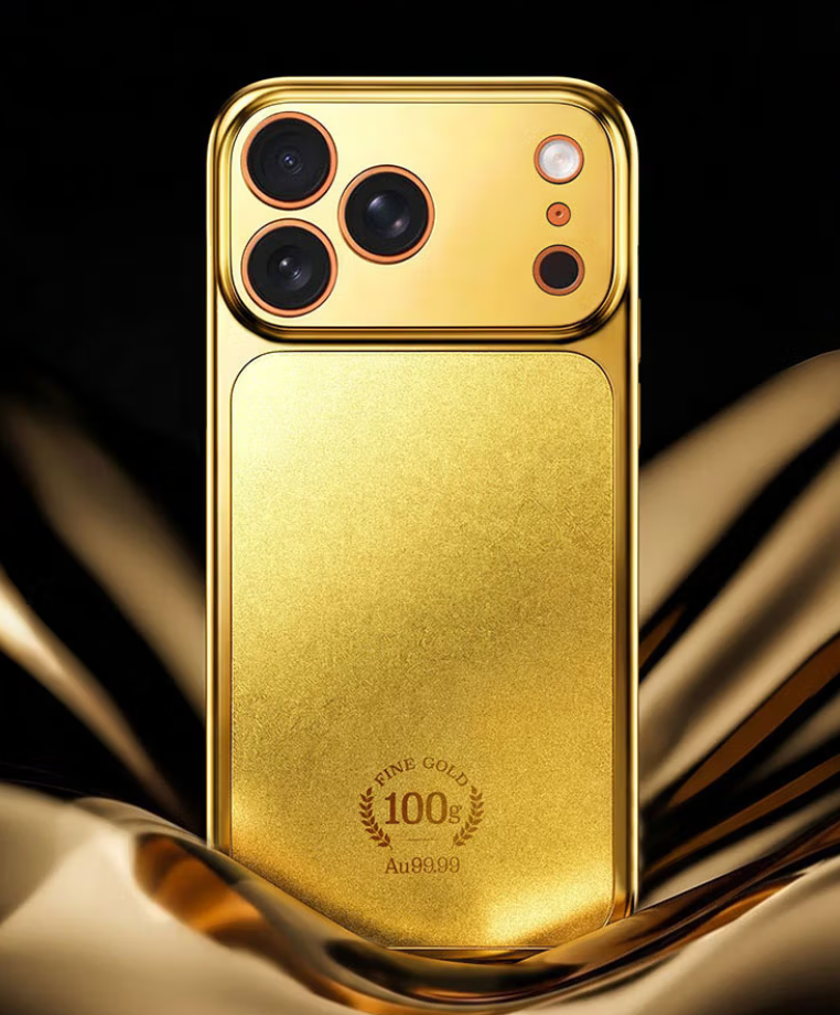 iPhone 17 Pro Max получил чехол с чистым золотом: безумные цены
