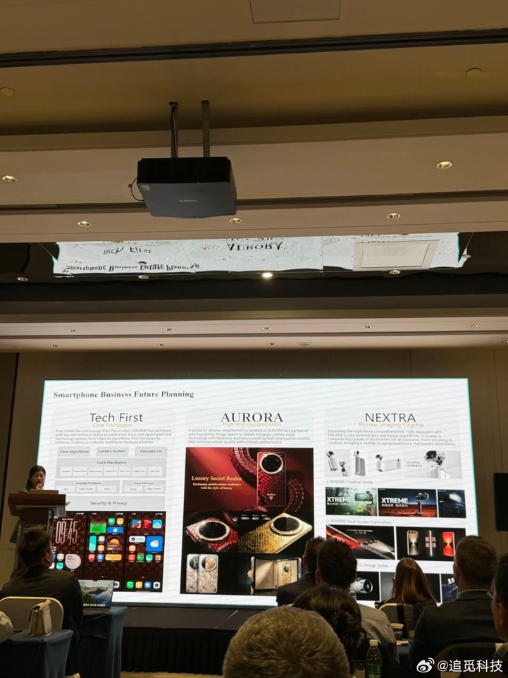 Dreame показала прототипы своих флагманских смартфонов