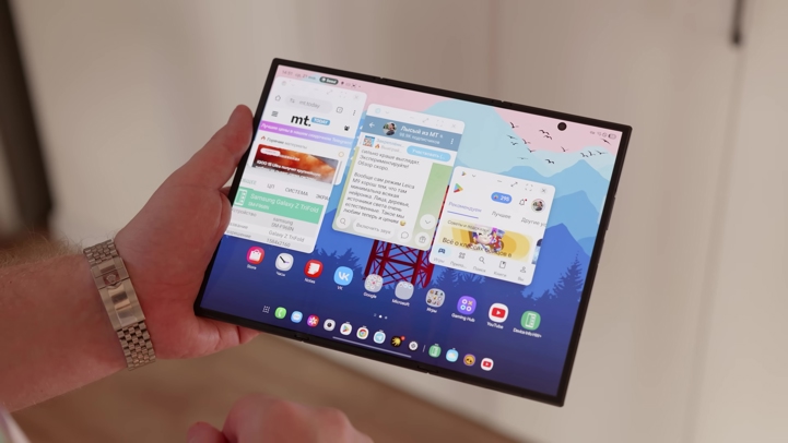 Обзор Samsung Galaxy Z TriFold: один девайс для всех задач?