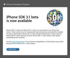 iPhone OS 3.1 Beta