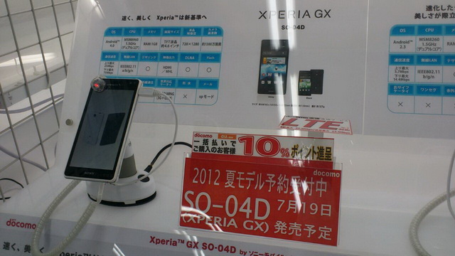 Sony Xperia GX