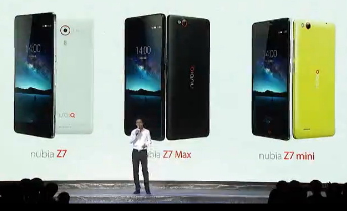 ZTE  Nubia Z7, Z7 Mini  Z7 Max