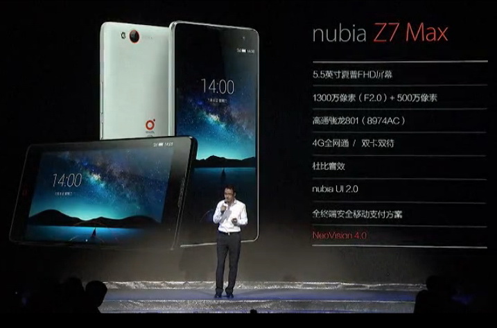 ZTE  Nubia Z7, Z7 Mini  Z7 Max