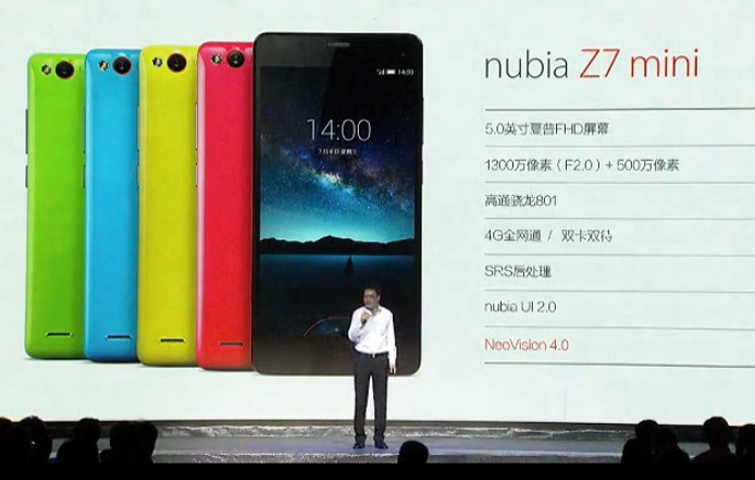 ZTE  Nubia Z7, Z7 Mini  Z7 Max