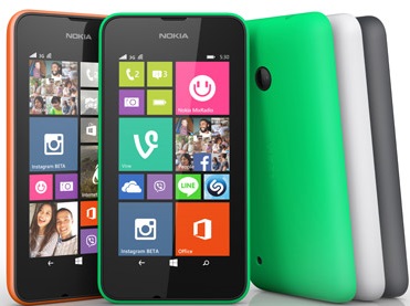 Lumia 530 -     Windows Phone 8.1