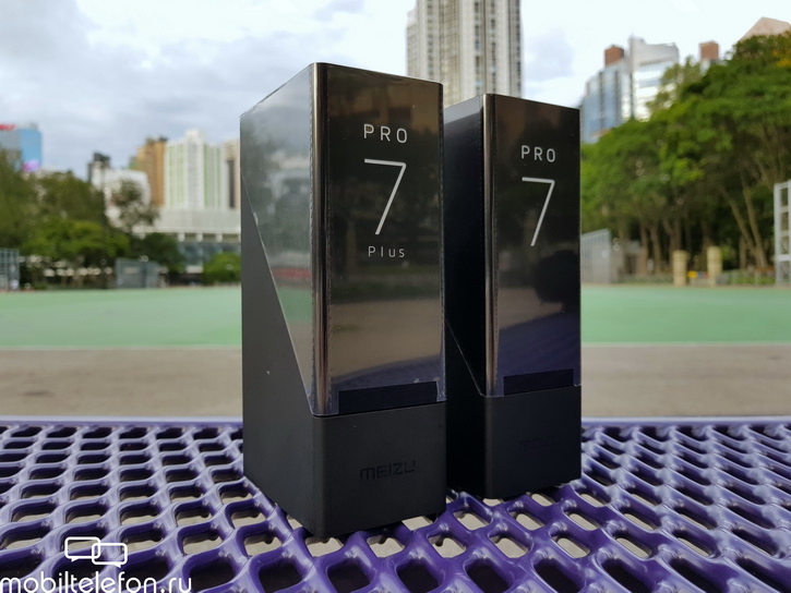 Распаковка Meizu Pro 7 и Pro 7 Plus
