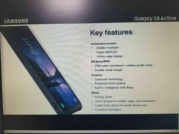  Samsung Galaxy S8 Active   Infinity Edge