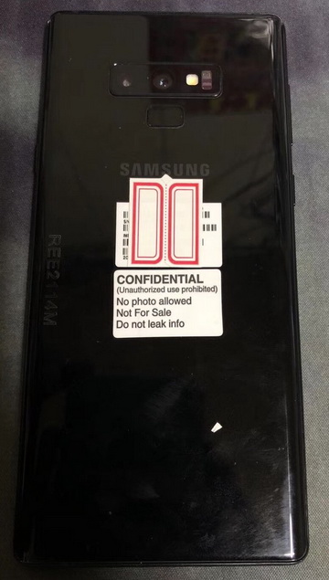 Samsung Galaxy Note 9         