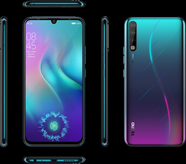 Анонс Tecno Phantom 9: сканер в экране и супермакро за 12 600 рублей