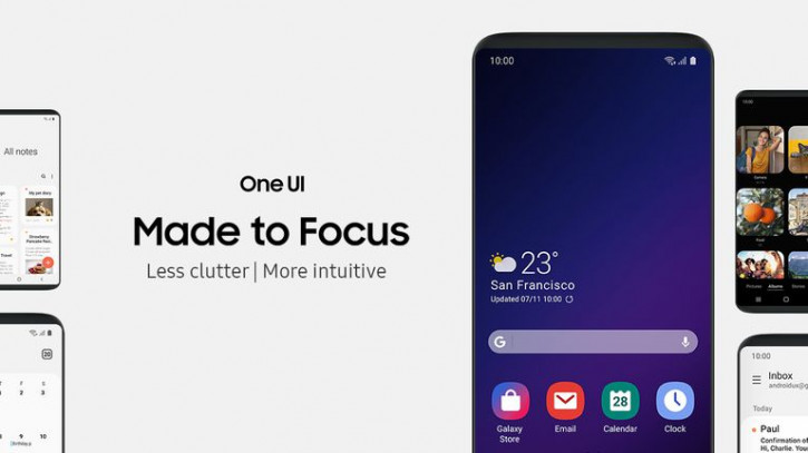  Samsung Galaxy   One UI  Android Q