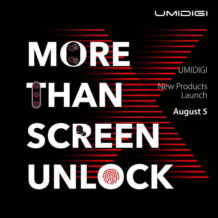 UMIDIGI Х со сканером в экране по доступной цене представят 5 августа