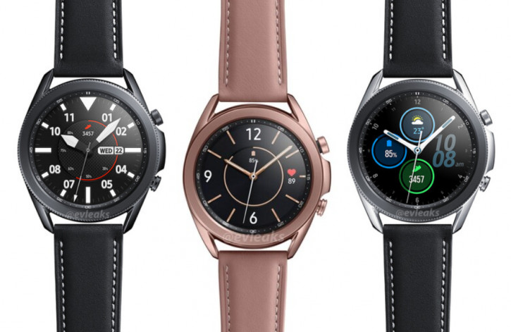   Apple Watch:   Samsung Galaxy Watch 3