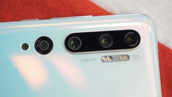 Xiaomi Mi Note 10 Pro:    108 