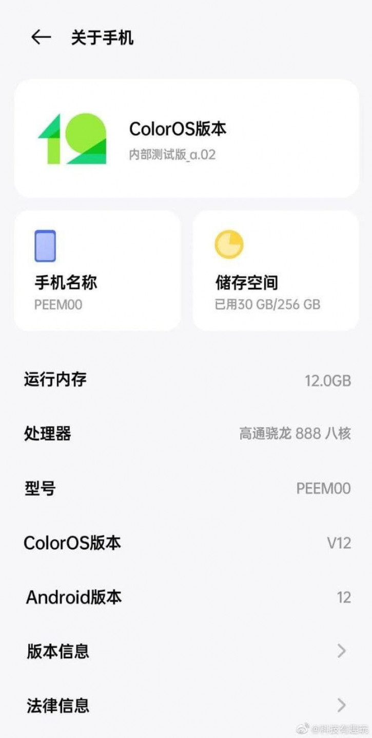   ColorOS 12  OxygenOS 12   