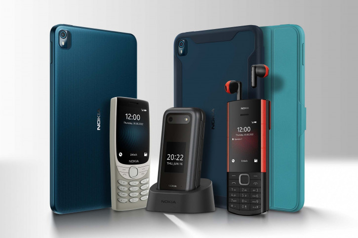  Nokia 8210 4G, 2660 Flip  Nokia T10:   