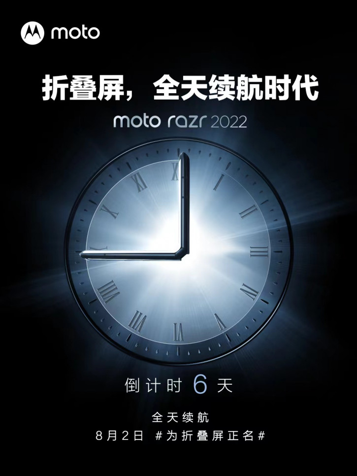 Motorola    Razr 2022:   Z Flip 3