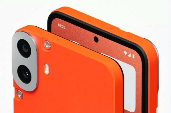 Уникальный дизайн CMF Phone 1 от Nothing в двух цветах на фото