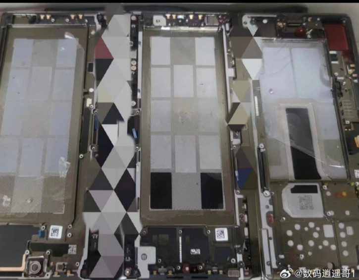 Трикладушка Huawei впервые на фото: длинная и без складок
