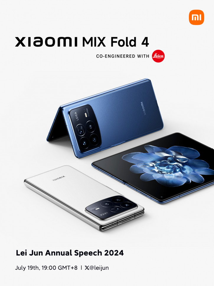 Глава Xiaomi показал белый Mix Fold 4 и перечислил сильнейшие аспекты