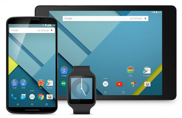 Смартфоны на Android 5 Lollipop всё: Google-сервисы отключены