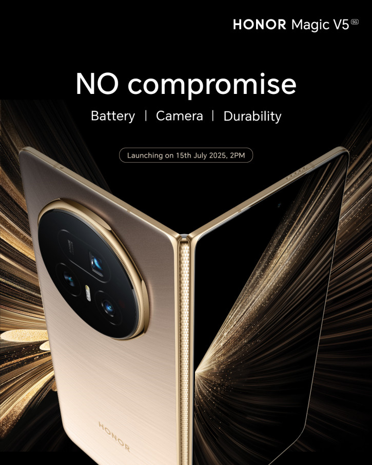 Honor Magic V5 получил официальную дату глобального запуска