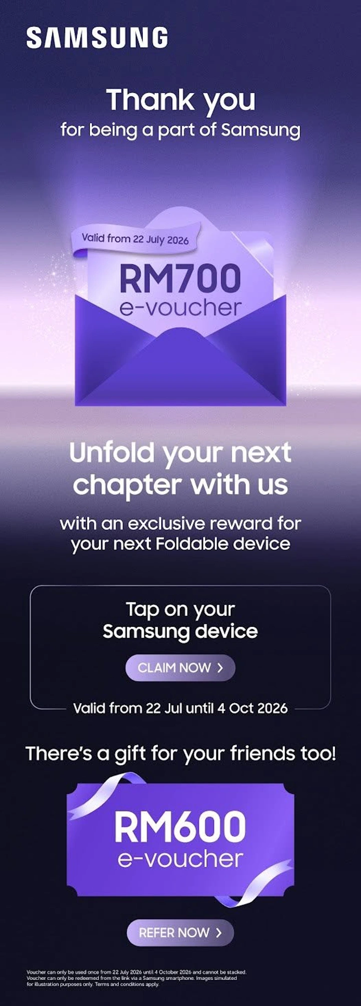 Samsung случайно подтвердила дату июльской презентации Galaxy Unpacked