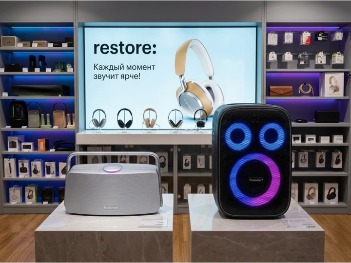 Портативная акустика Tronsmart теперь доступна в DNS, Билайн и restore: