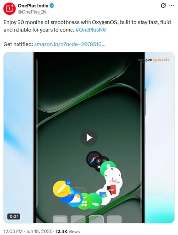 OnePlus N6 утонул в критике из-за вводящей в заблуждение рекламы