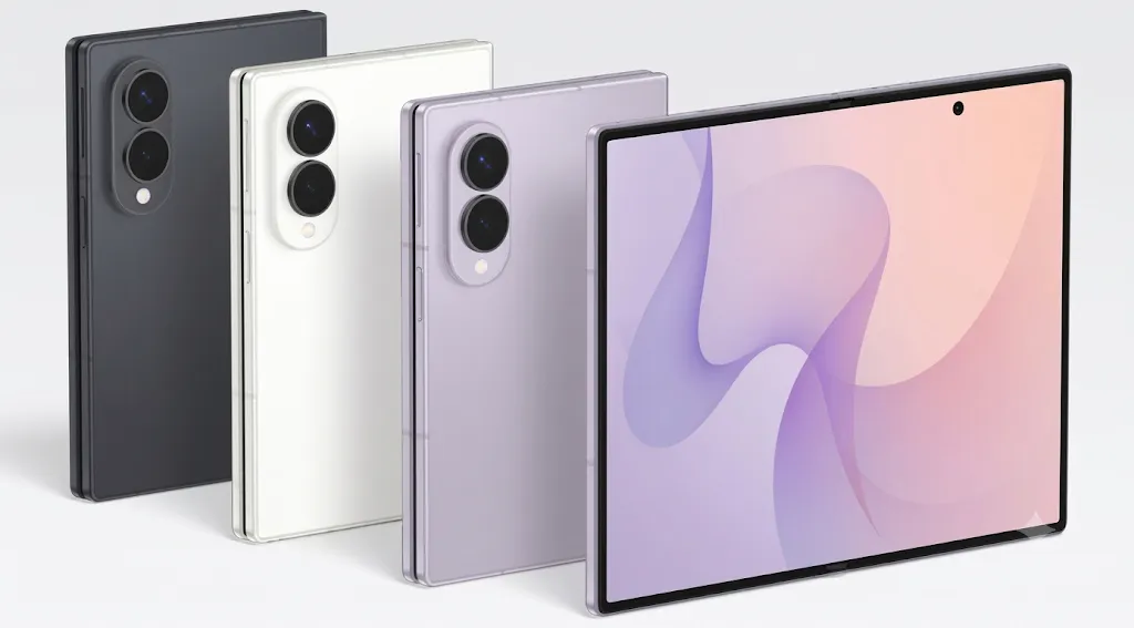 Новые постеры Samsung Galaxy Z Fold 8 пролили свет на технологию Flex Titanium 