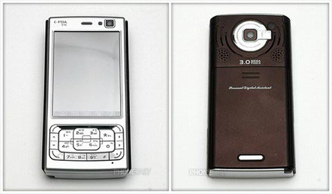 E-PDA V16: китайский Nokia N95 с 2 SIM-картами