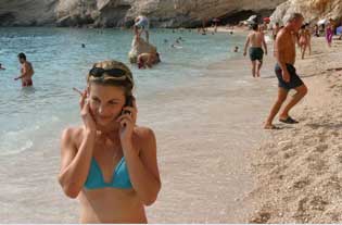 Каждый пятый житель Великобритании, находясь в отпуске, теряет мобильный телефон