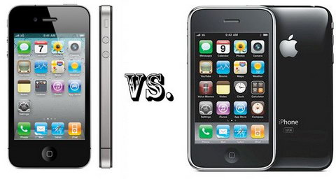 iPhone 4  iPhone 3GS